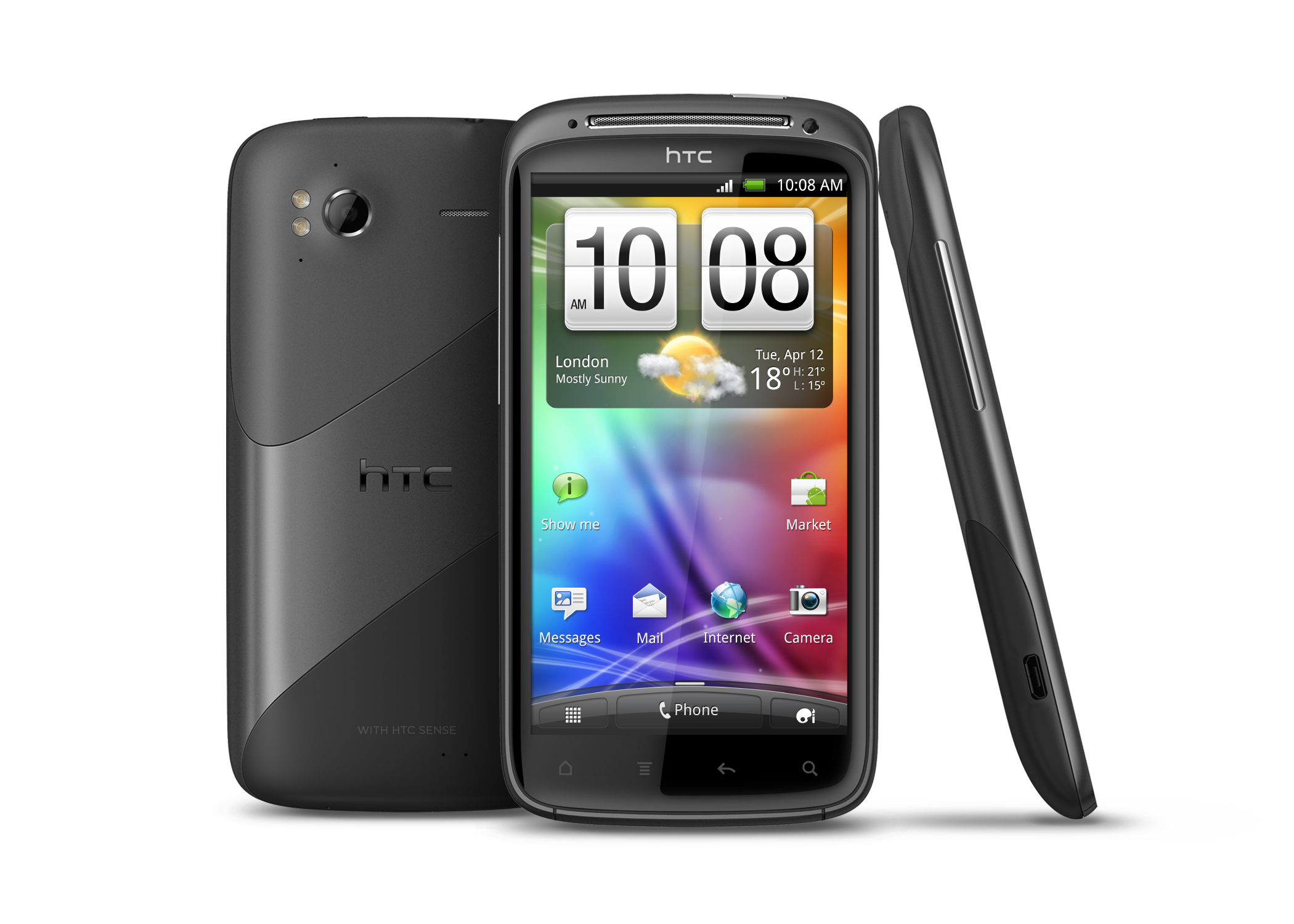 Отличная 3д модель телефона HTC Diamond 2