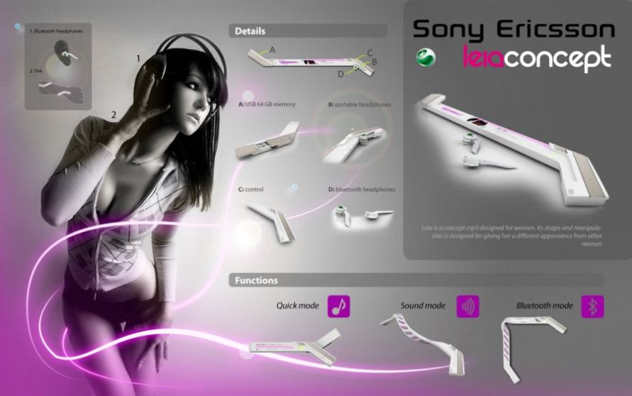 MP3 player concept