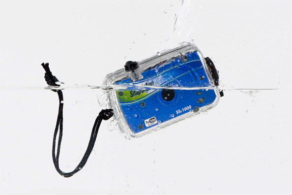 Digital waterproof camera
