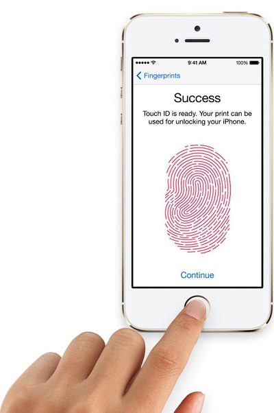 Touch ID iphone 5s