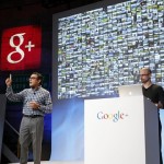 Senior Vice President of Engineering at Google Gundotra speaks about updates to Google Plus during a Google event in San Francisco